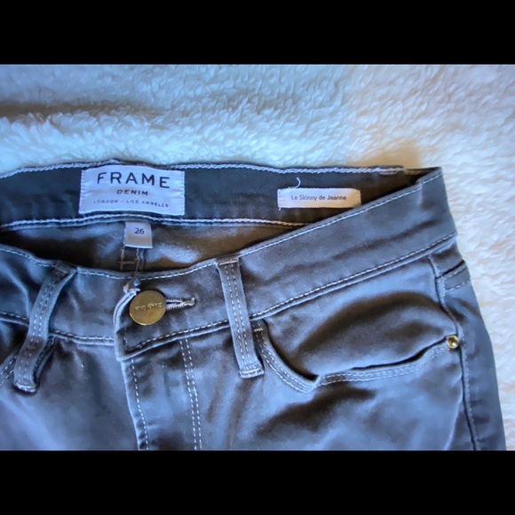Frame Mid Rise De Jeanne Skinny Jeans - Picture 4 of 5
